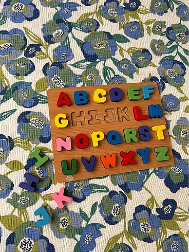 Diğer Ahşap harf puzzle