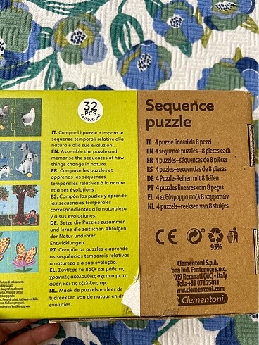  Beden Clementoni puzzle