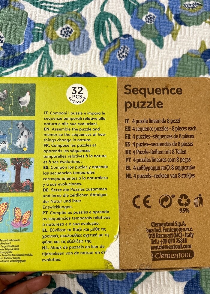 Clementoni puzzle - Görsel 3
