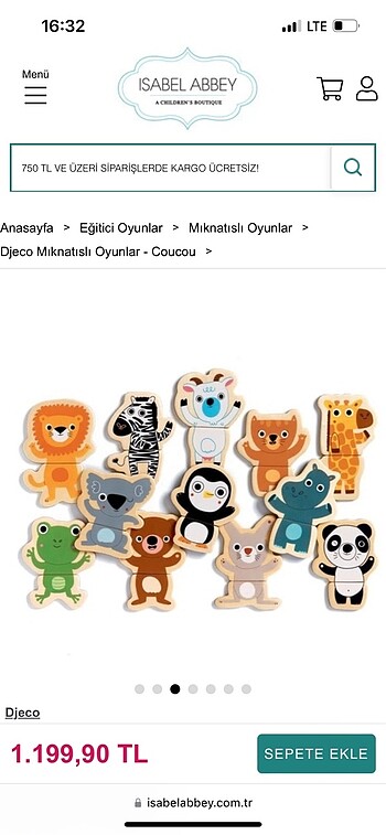 Diğer Djeco magnet puzzle
