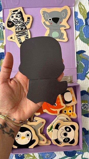  Beden Renk Djeco magnet puzzle
