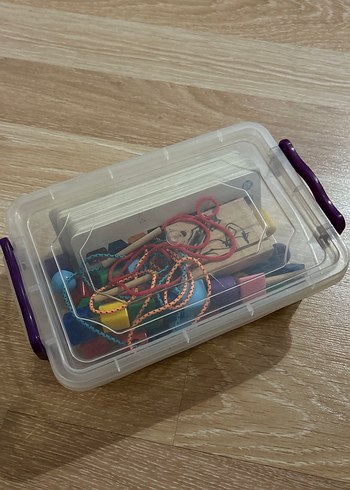 Renkli Ahşap Geometrik Dizme Oyuncağı - Görsel 3