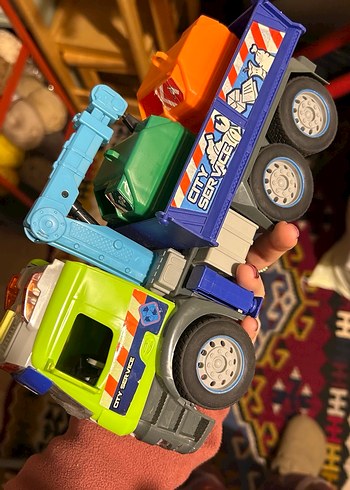 Sesli ışıklı Oyuncak Kamyon - Görsel 5