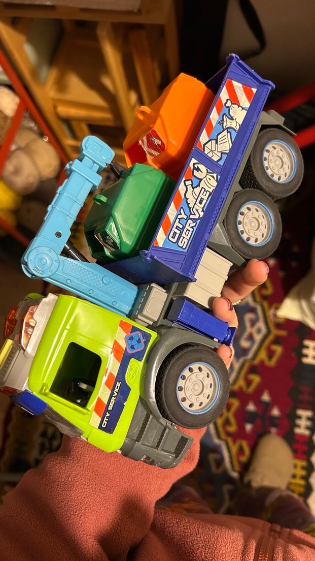 Sesli ışıklı Oyuncak Kamyon - Görsel 5