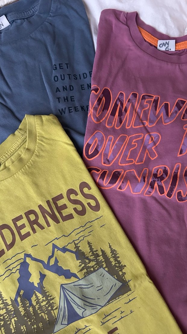 3 adet çocuk tişört - Görsel 2