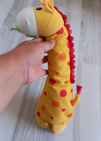 Renkli Sarı Zürafa Peluş Oyuncak