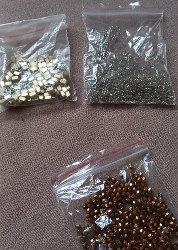 Siyah Tırnak Süsü Boncukları - Görsel 5