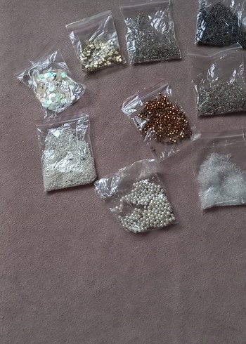 Siyah Tırnak Süsü Boncukları - Görsel 9