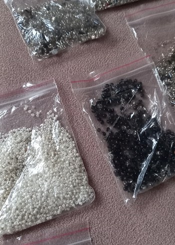 Siyah Tırnak Süsü Boncukları - Görsel 2