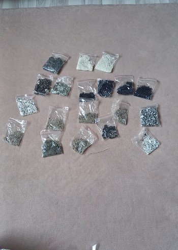 Siyah Tırnak Süsü Boncukları - Görsel 15