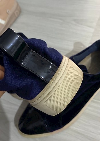 Bayan  İçin Mavi Bağcıklı Sokak Stili - Görsel 4