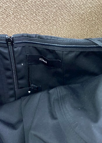 Siyah askısız hafif balon elbise - Görsel 5