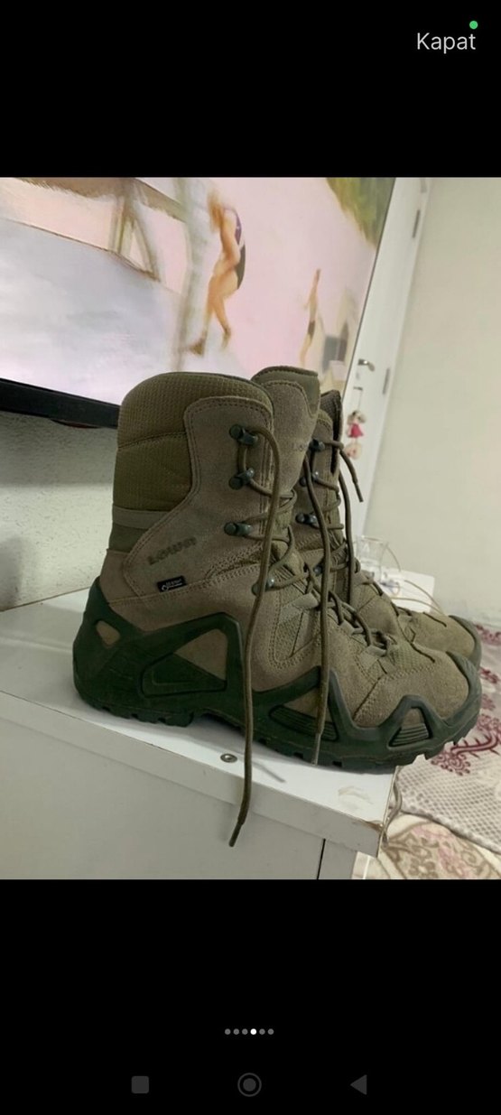 Kamuflaj Desenli Bağcıklı Erkek Bot - Görsel 2