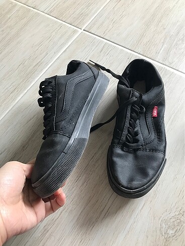 Siyah vans ayakkabı