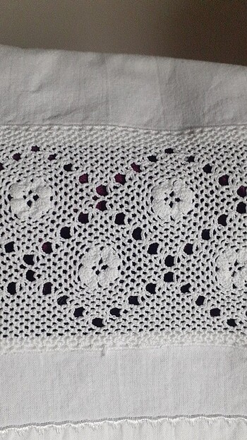 Dantel çarşaf nevresim ve iki adet yastık kılıfı - Görsel 6