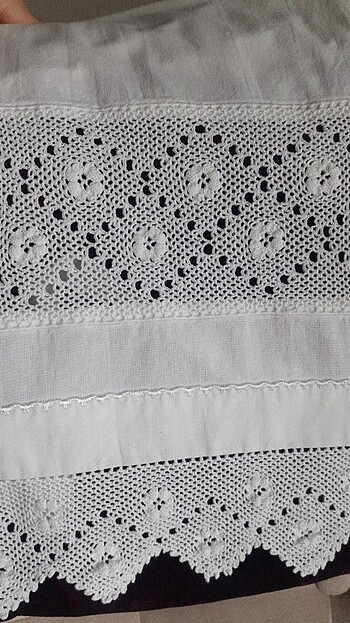 Dantel çarşaf nevresim ve iki adet yastık kılıfı - Görsel 8