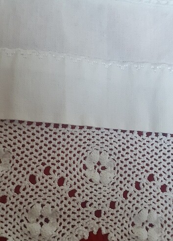 Dantel çarşaf nevresim ve iki adet yastık kılıfı - Görsel 11