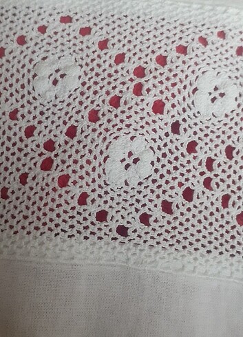 Dantel çarşaf nevresim ve iki adet yastık kılıfı - Görsel 13