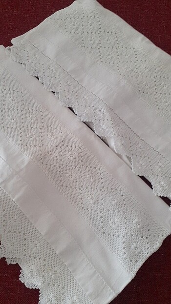 Dantel çarşaf nevresim ve iki adet yastık kılıfı - Görsel 2