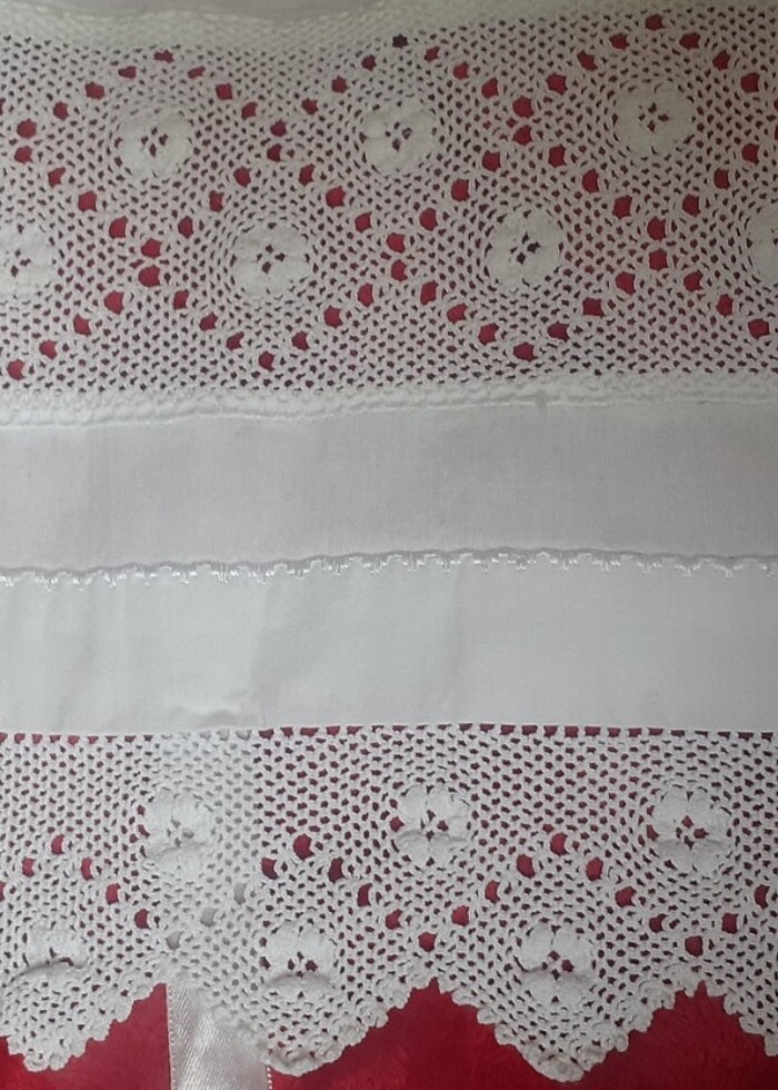 Dantel çarşaf nevresim ve iki adet yastık kılıfı - Görsel 3