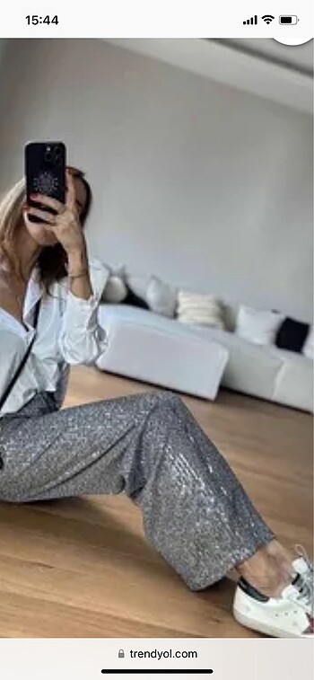 Pul Payet pantolon - Görsel 6