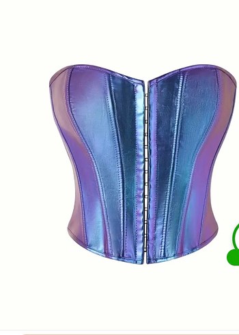 Parlak Mor Strappy Bustiyer - Görsel 12