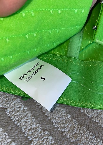 Taşlı yeşil crop/S - Görsel 6