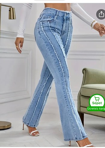 Kadın Kot Pantolon - Görsel 11