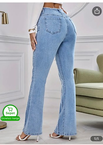 Kadın Kot Pantolon - Görsel 9
