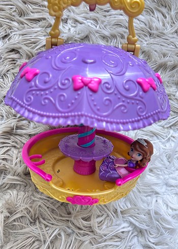 Mor Prenses Temalı Dönen Oyuncak - Görsel 2