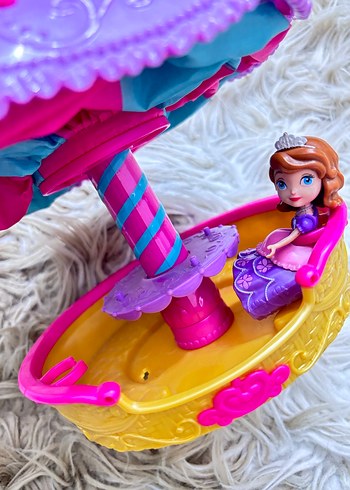 Mor Prenses Temalı Dönen Oyuncak - Görsel 3