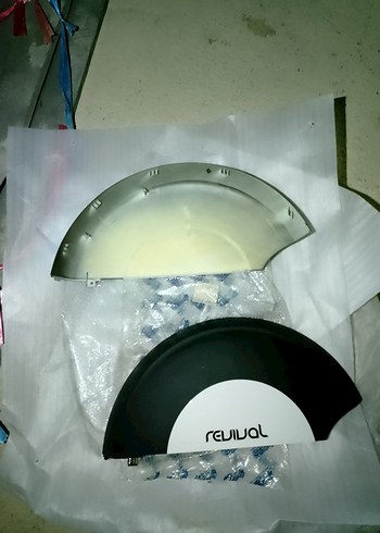 MONDİAL REVİVAL 50 ŞAĞ,SOL YAN KAPAK SİYAH - Görsel 2