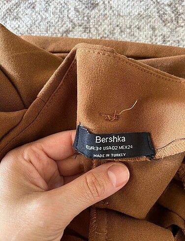 Bershka yüksek bel pantolon - Görsel 4