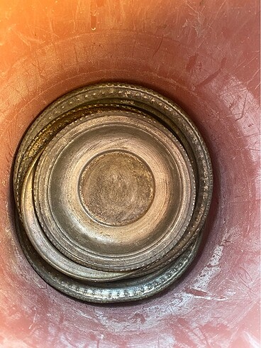 Bakır kap antika - Görsel 2