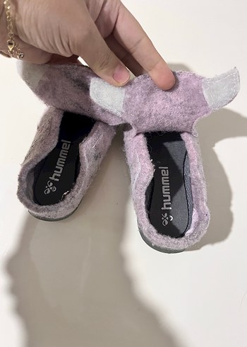 Kız Çocuk Mor Bağcıksız Sıcak Terlik - Görsel 5