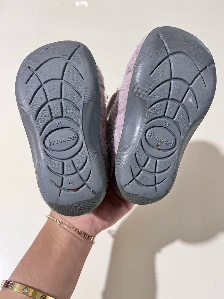 Kız Çocuk Mor Bağcıksız Sıcak Terlik - Görsel 4