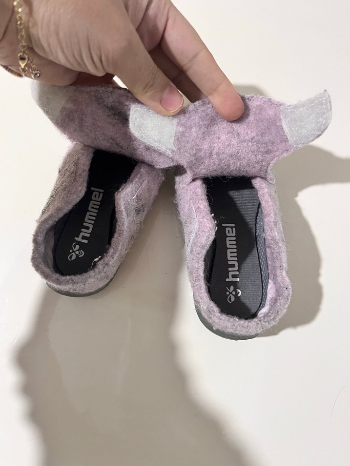 Kız Çocuk Mor Bağcıksız Sıcak Terlik - Görsel 5