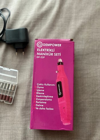 Elektrikli Manikür Pedikür Seti - Görsel 3
