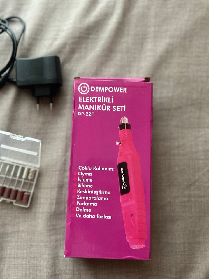 Elektrikli Manikür Pedikür Seti - Görsel 3