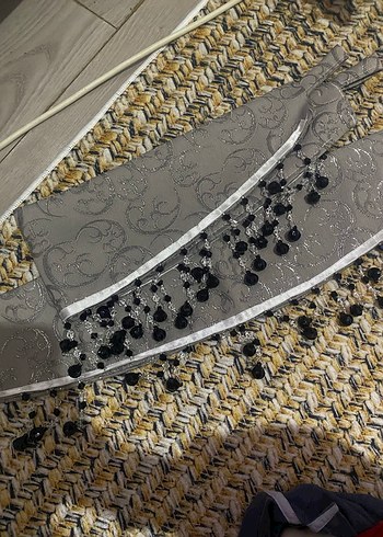 Gri Zincir Detaylı Kadın Kemer - Görsel 2