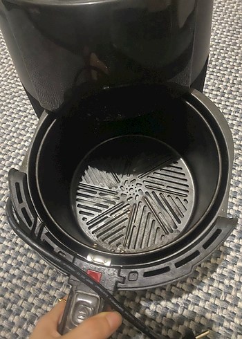 Kumtel FastFryer Siyah Hava Fritözü - Görsel 3