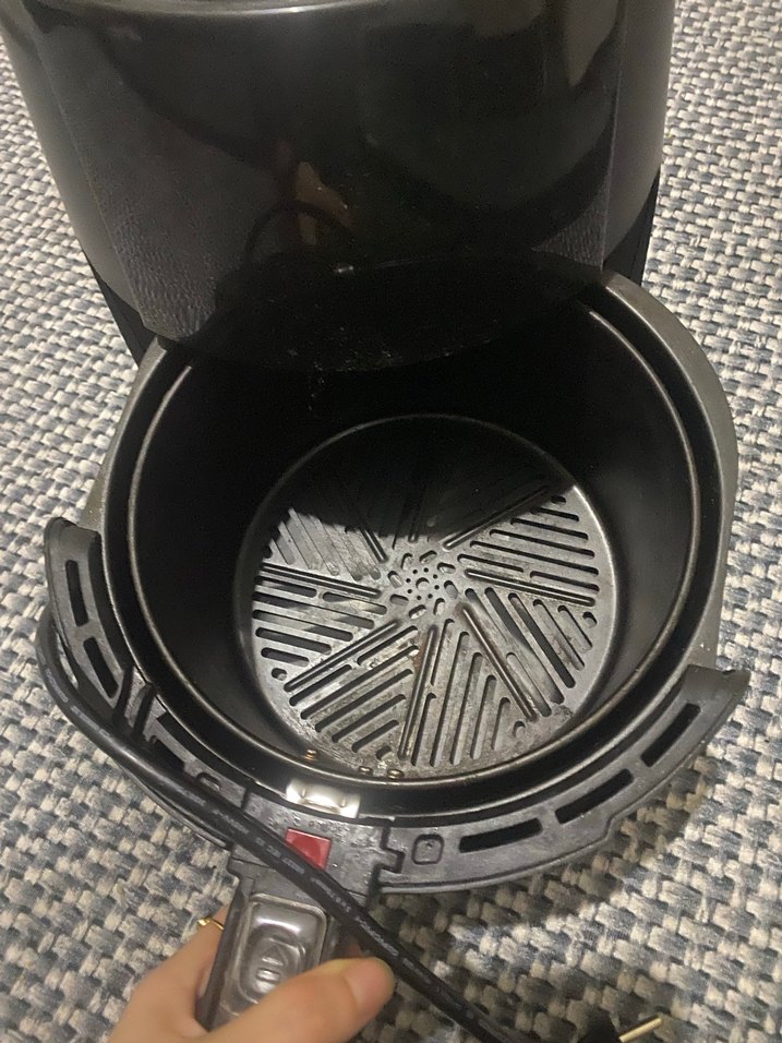 Kumtel FastFryer Siyah Hava Fritözü - Görsel 3