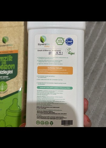 SlyveraBio Bitkisel Emzik & Biberon Temizleyici 500 ml - Görsel 2