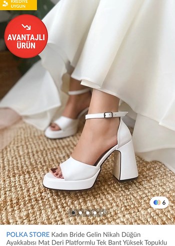 Nikah düğün ayakkabısı