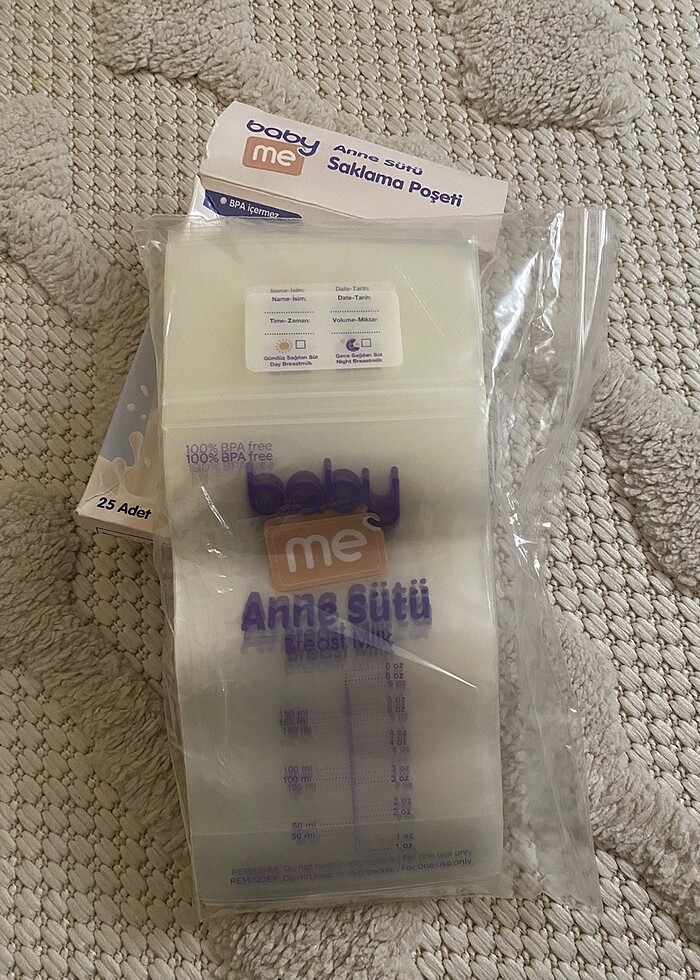 Süt saklama poşeti - Görsel 5