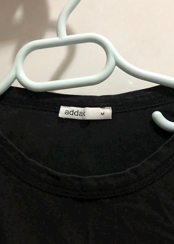 Siyah Kısa Kollu Crop Top - Görsel 3