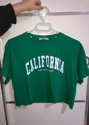 Gri Kadın Spor Crop Top - Görsel 13