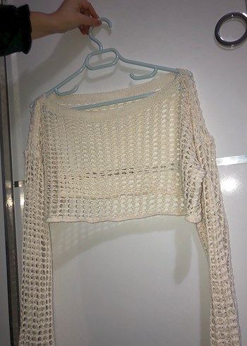 Gri Kadın Spor Crop Top - Görsel 10