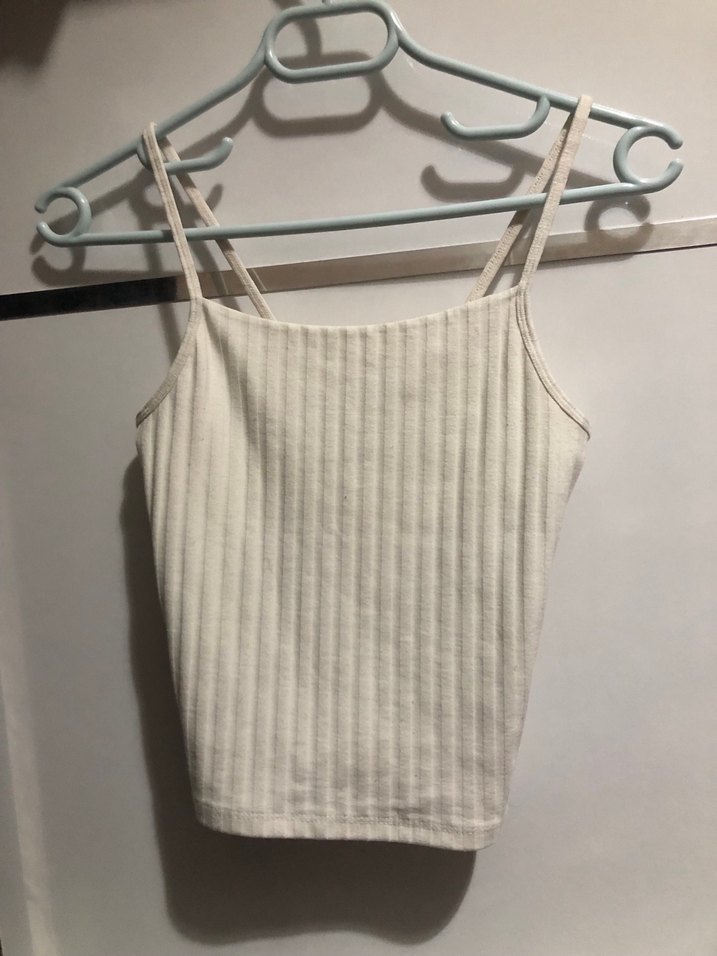 Gri Kadın Spor Crop Top - Görsel 5