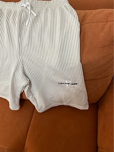 Calvin Klein Gofre kumaş erkek şort